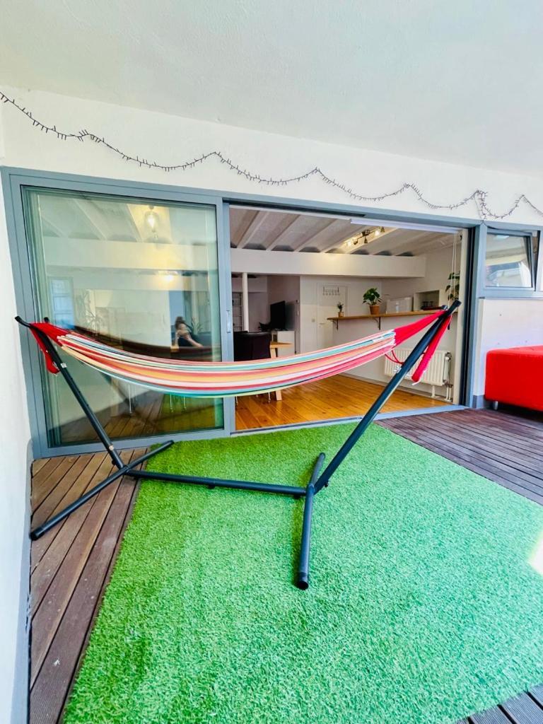 Down Town Oasis-Spacious Loft With Private Parking Bruxelles Esterno foto